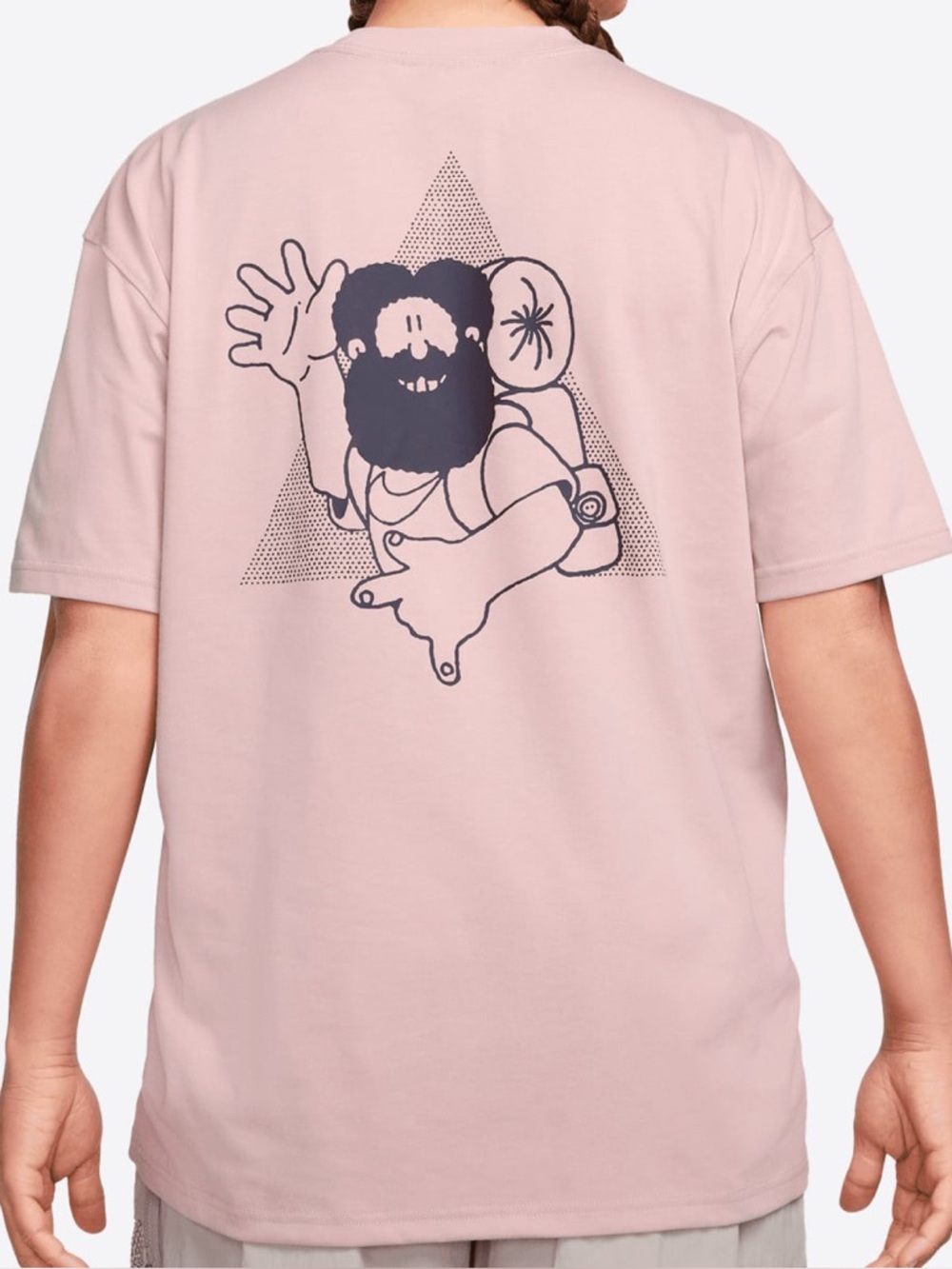 Nike ACG Hike Nike Short Sleeve Graphic T-Shirt Pink Oxford Streetwear Unisex